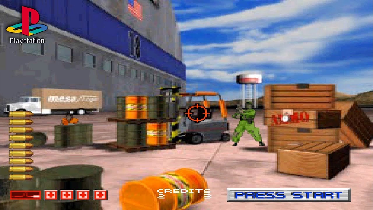 Area 51 (PS1 Gameplay)