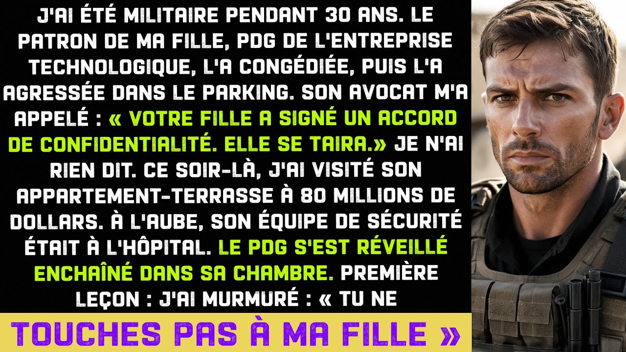 Le PDG tech a agressé ma fille — Il ignorait que j’avais servi 30 ans dans l’armée