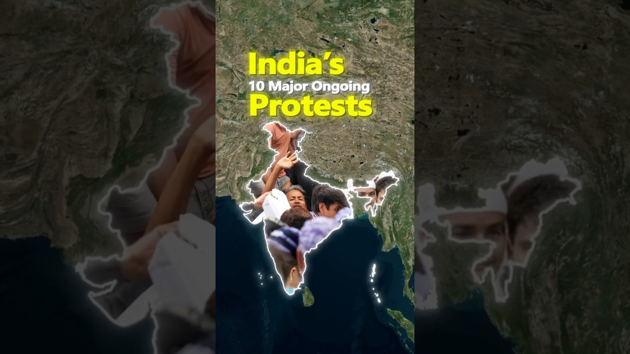 10 Major Ongoing Protests in India| #protestsinindia #neet #kenbetwa #kisanandolan #manipur