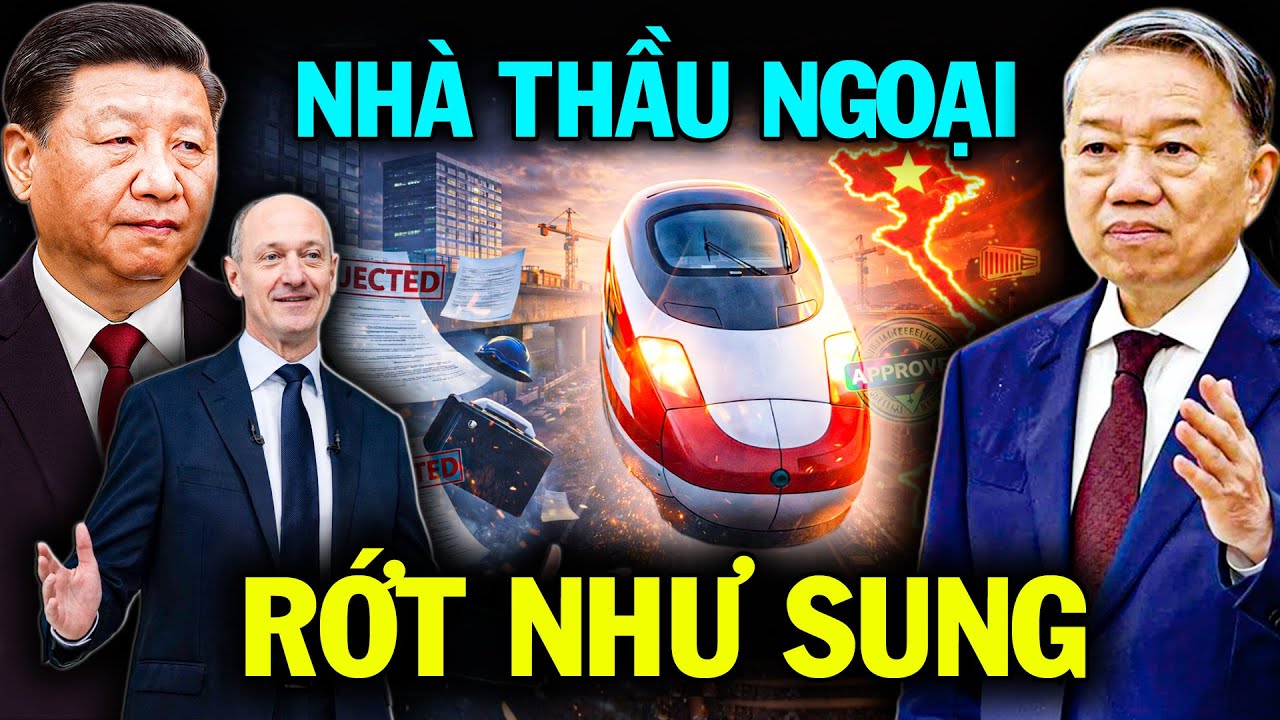 Chi Tiết Mới Bất Ngờ Về Nhà Thầu Dự Án Đường Sắt Cao Tốc Bắc - Nam