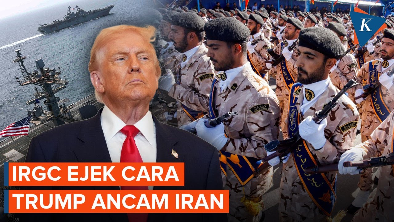 Iran Tak Gentar! IRGC Ejek Cara Trump Mengancam