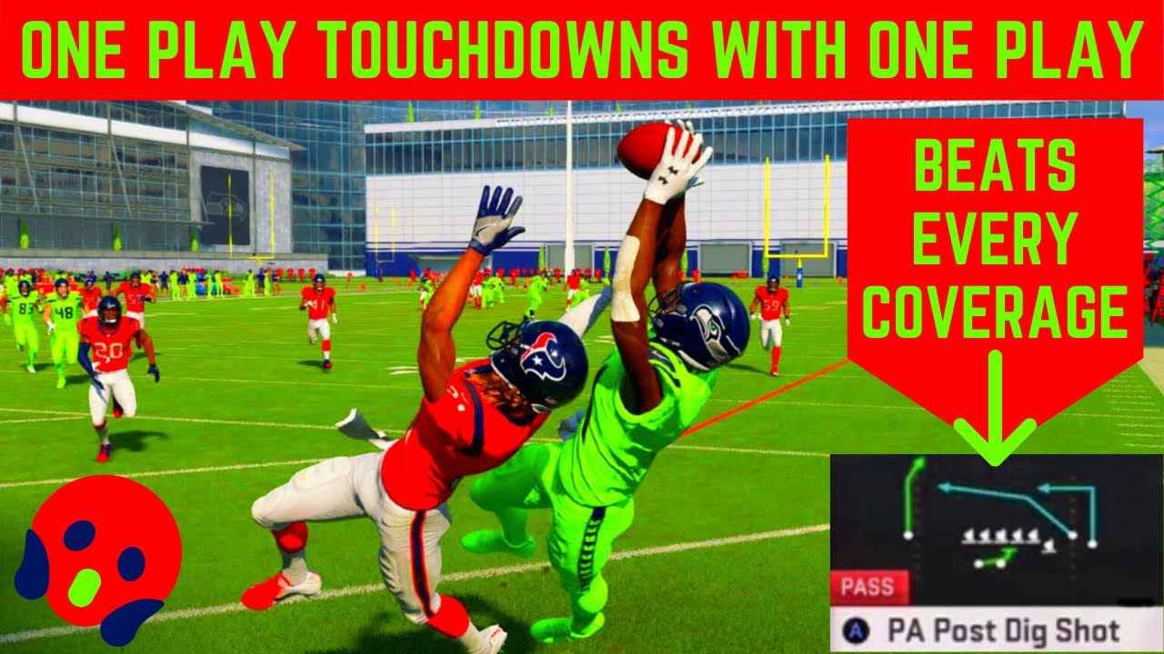 ONE PLAY TOUCHDOWN THAT BEATS EVERY COVERAGE! BEATS COVER 2, COVER 3, COVER 4, AND MAN COVERAGE EASY