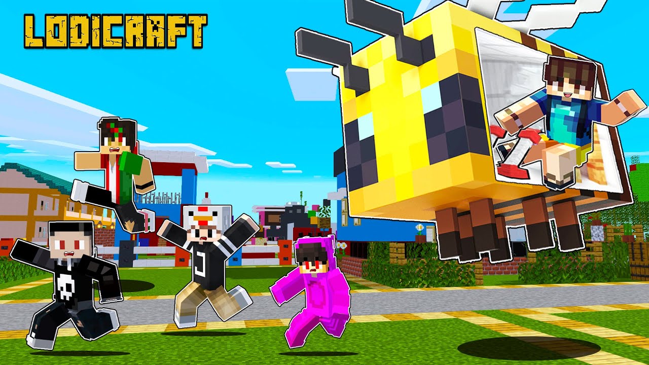 I Have Drone-BEE to Scare my Friend in Minecraft  (Tagalog)