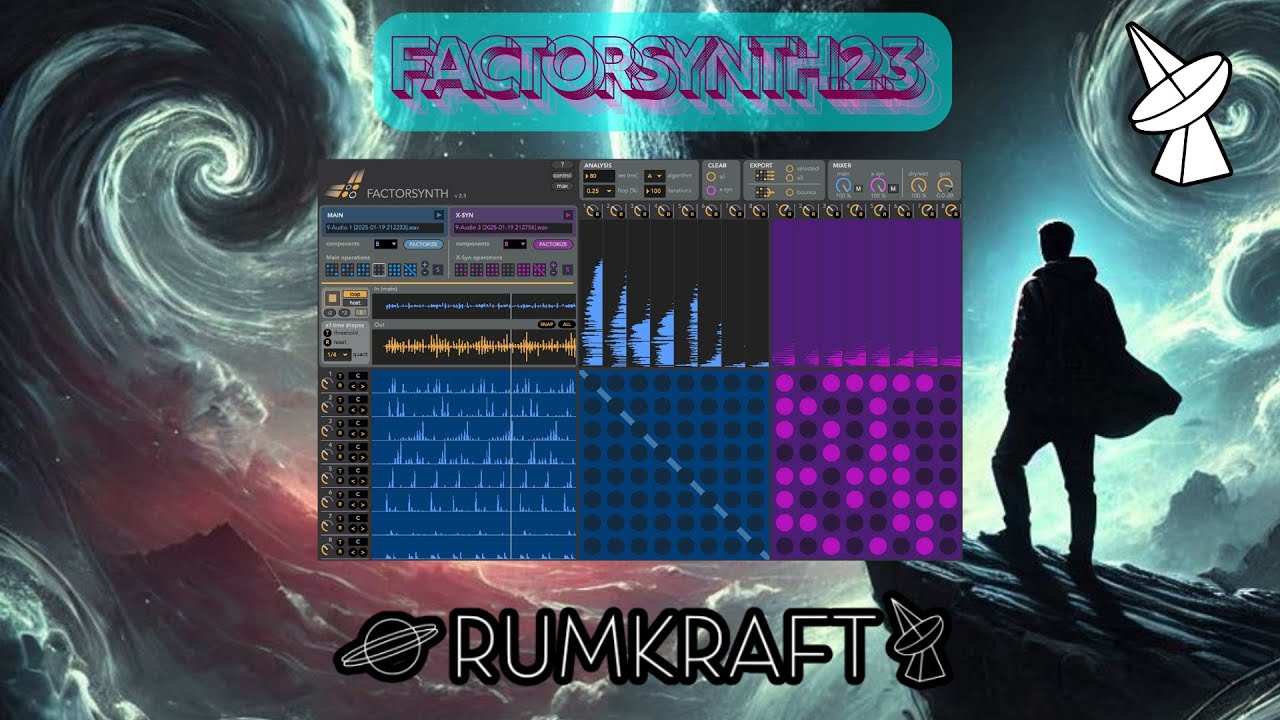 Rumkraft TV - Mastering Factorsynth 2.3 | Max for Live Guide to Advanced Sound Deconstruction