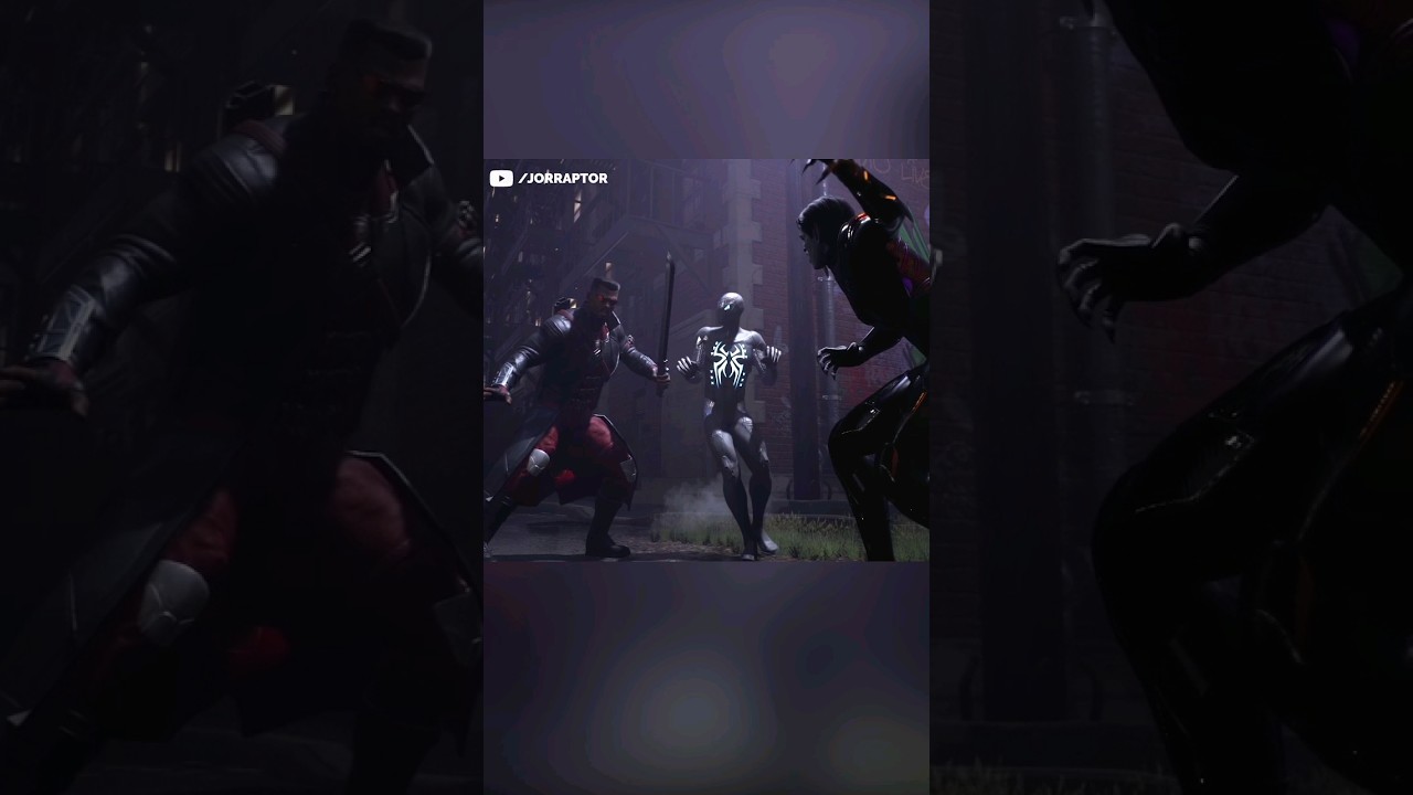 When Spider-Man And Blade Meet Morbius Again... #shorts