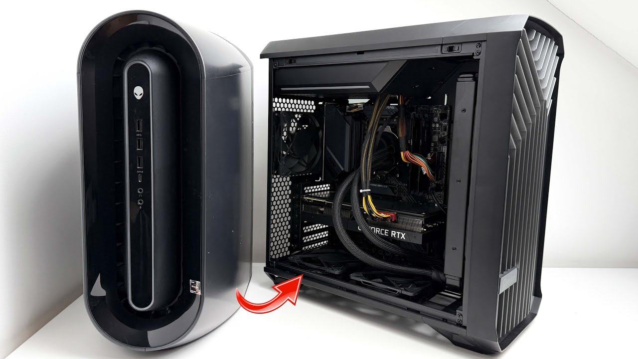UPGRADING My Alienware PC and fixing the Heat & Noise Levels