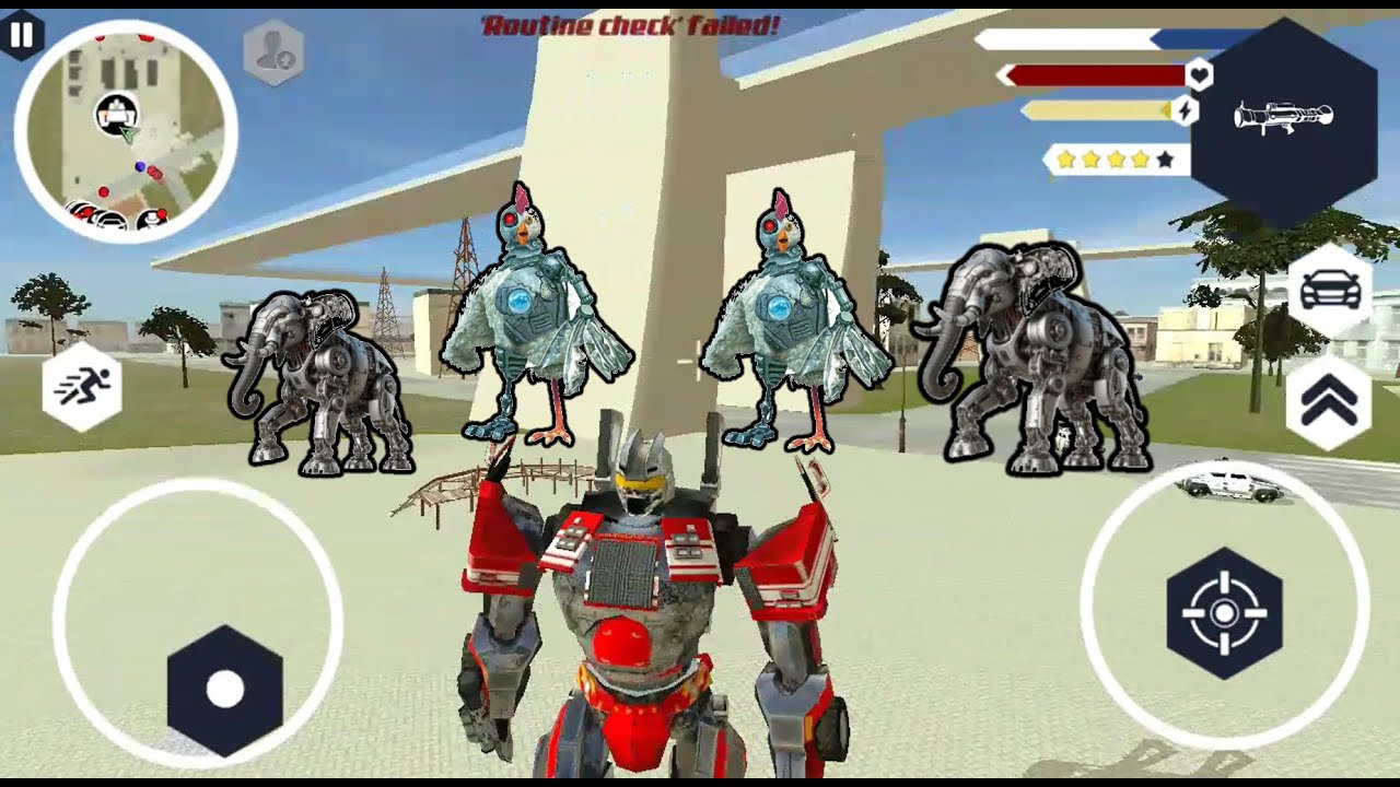 Optimus Robot Superhero Transformation Best Android Gameplay