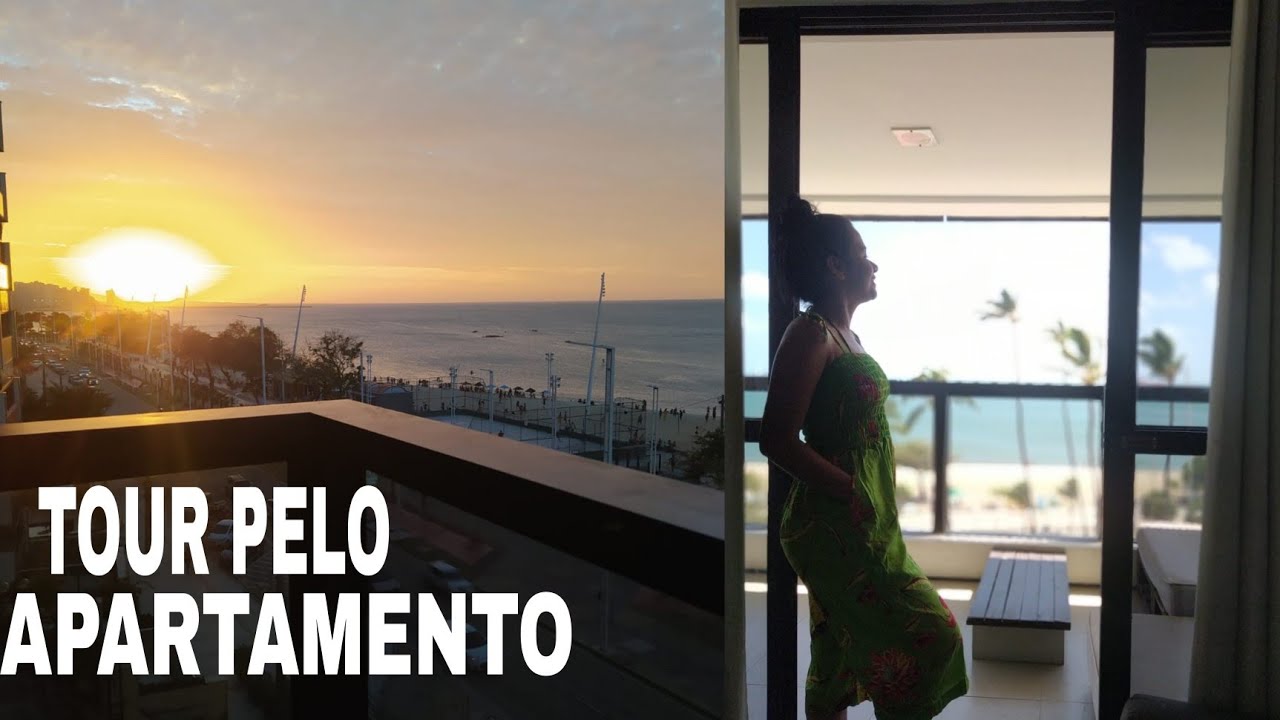 TOUR PELO APARTAMENTO EM FORTALEZA | HOTEL IRACEMA RESIDENCE