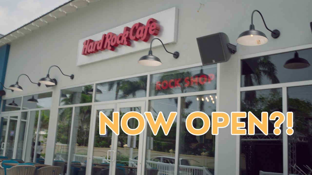 Opening of Hard Rock Cafe in St. Kitts