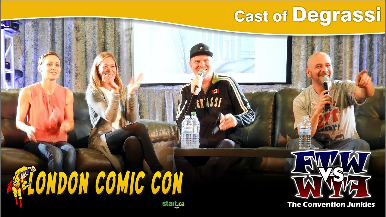 Degrassi Reunion Tour - London Comic Con 2017 Q&A Panel