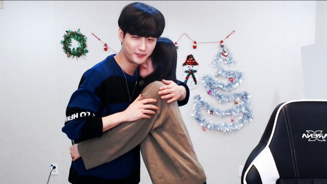 그녀가 취했다...