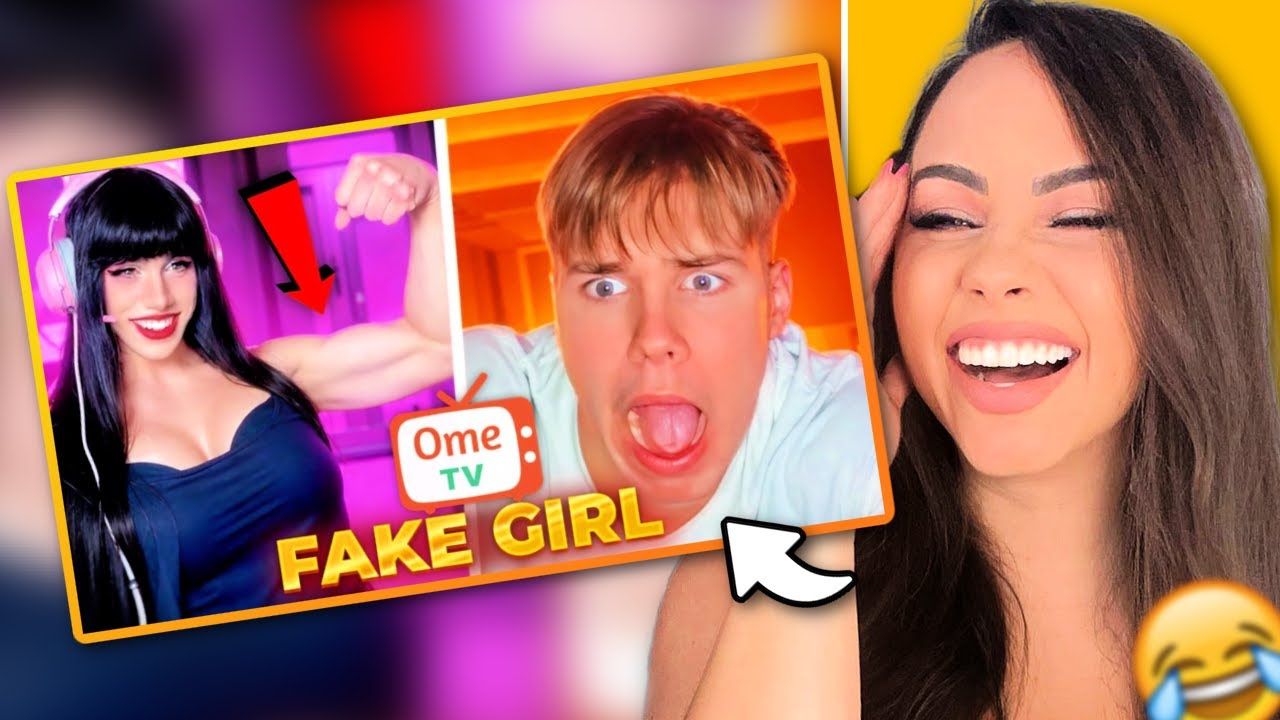 eGirl GOES ON OME.TV (But She's a Big Russian Man) | Bunnymon REACTS