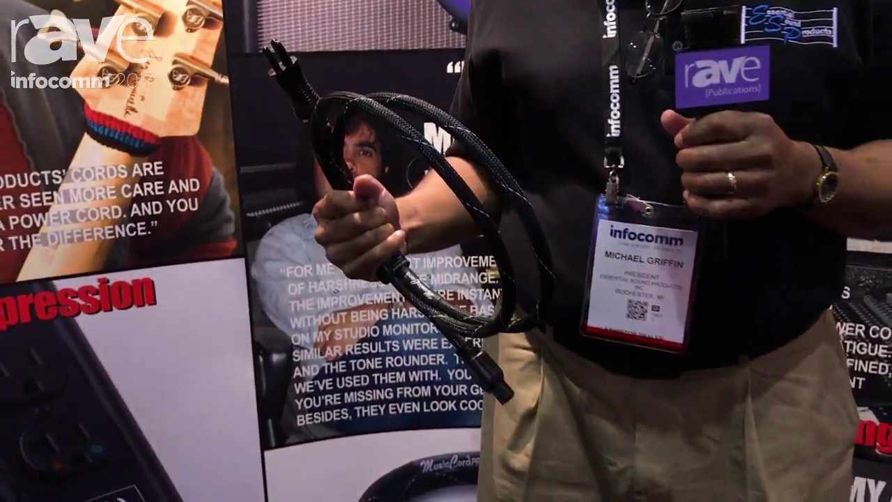 InfoComm 2017: Essential Sound Products Shows Off Music Cord and Music Cord Pro Power Cords