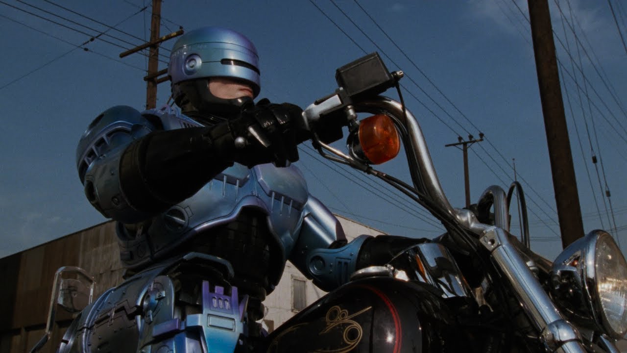 RoboCop 2 1990 Robocop vs Truck 4K HDR