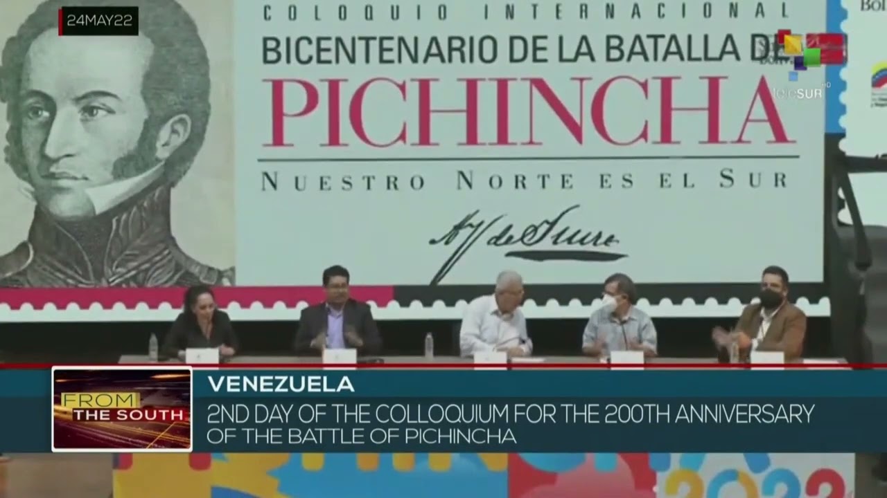 Venezuela salutes Ecuador for the bicentennial of the Battle of Pichincha