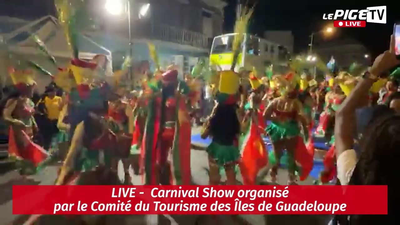 LIVE -  Carnival Show organisé par le Comité du Tourisme des Îles de Guadeloupe