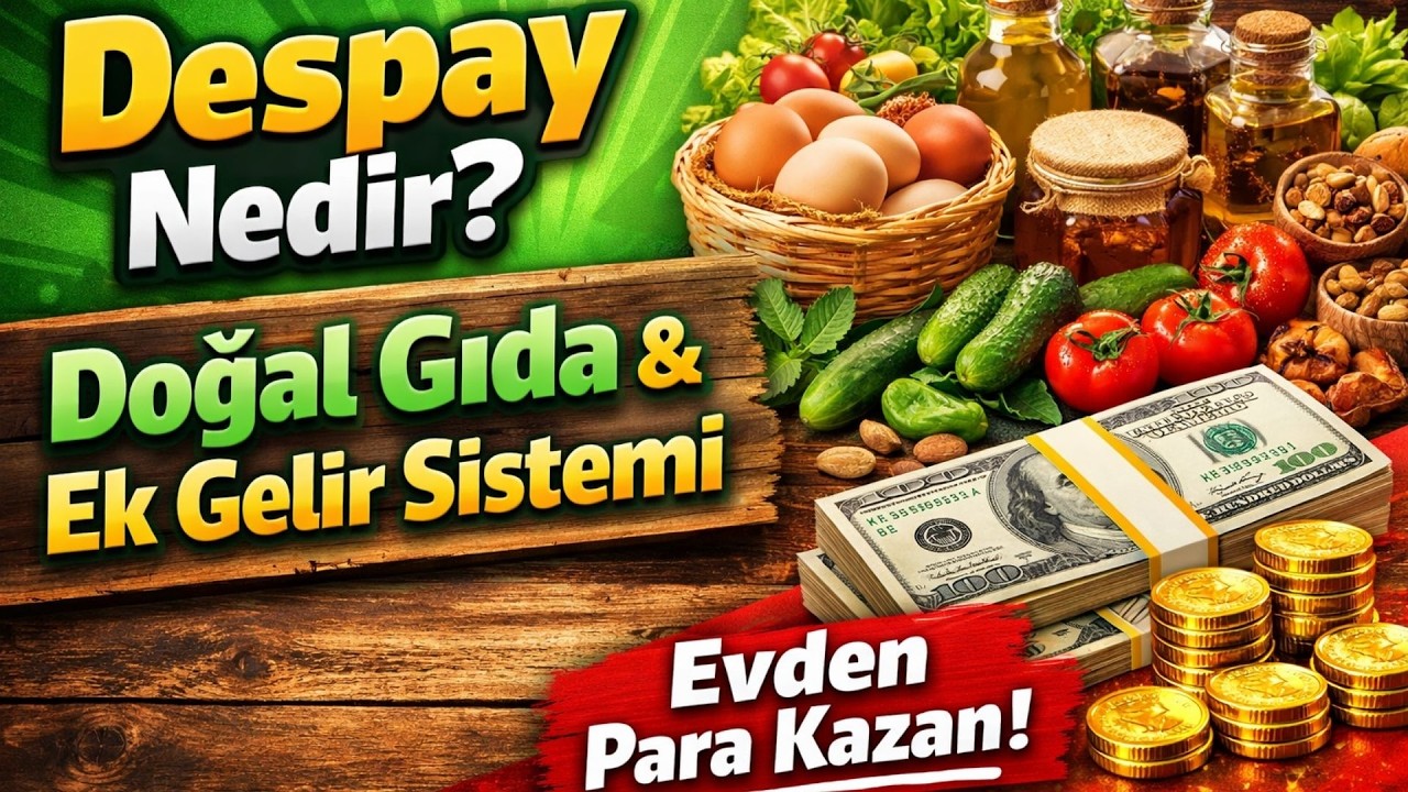 Despay Nedir? Doğal Gıda + Ek Gelir Sistemi | Evden Para Kazanmanın Yeni Yolu