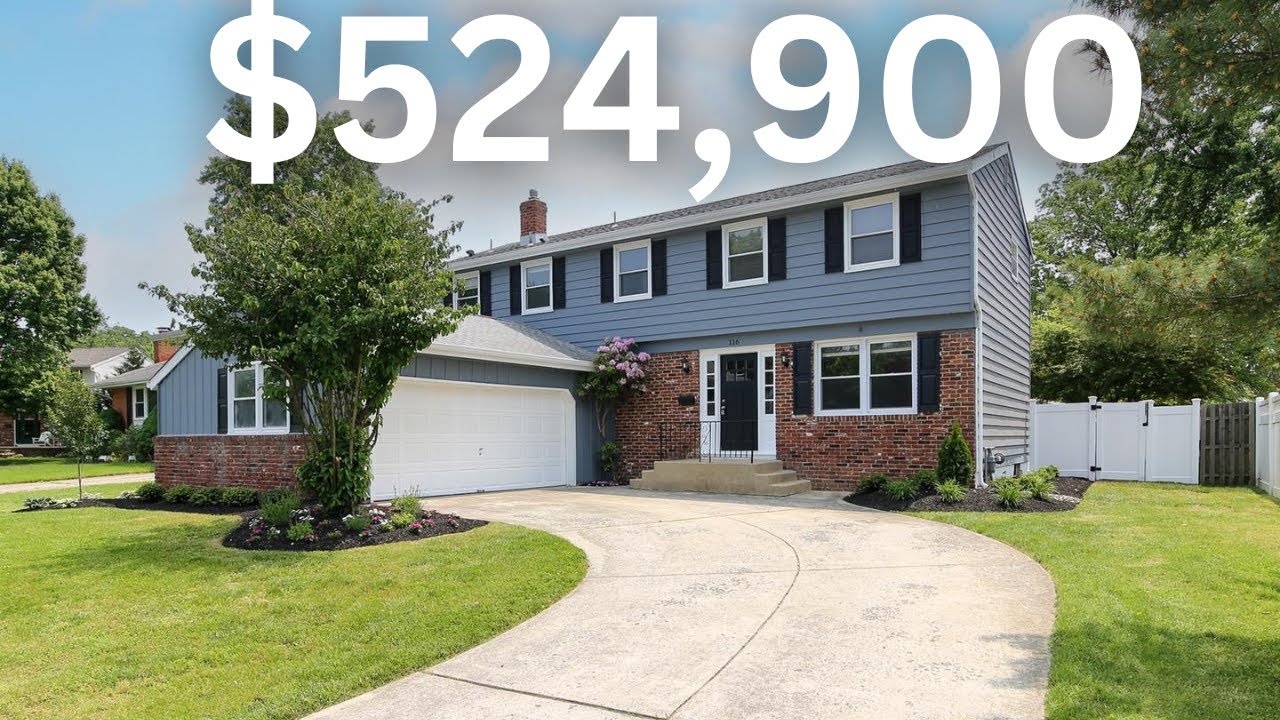NEW JERSEY HOME TOUR! | FULLY RENOVATED | MOUNT LAUREL, NJ | $524,900 | 4 BED | 2.5 BATH