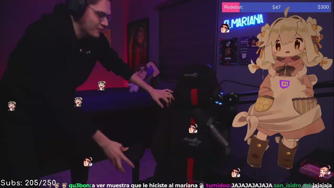 ELMARIANA HABLA DE COMO LE BAILO GAMSTER