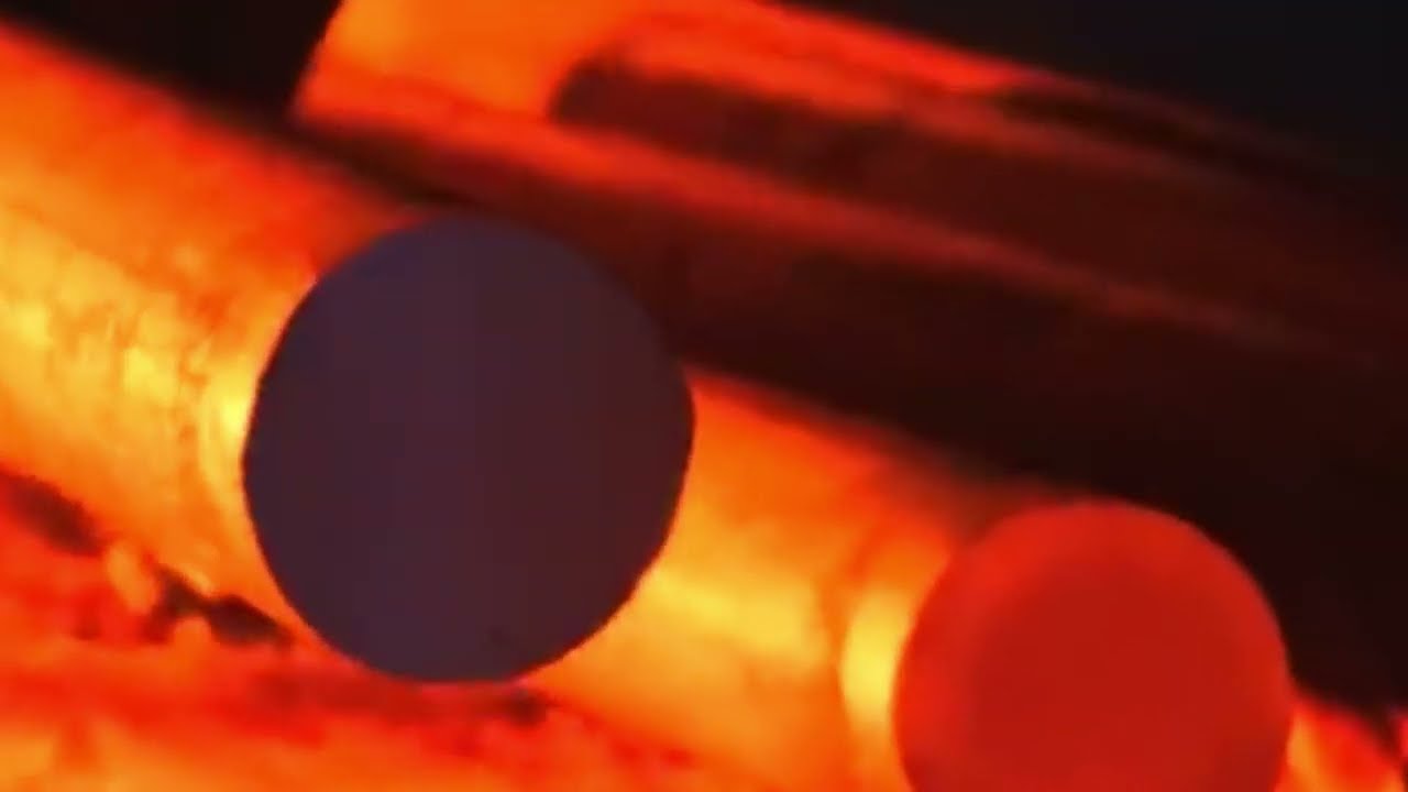 Processo Raro de Fabricação de tubos de aço sem costura!