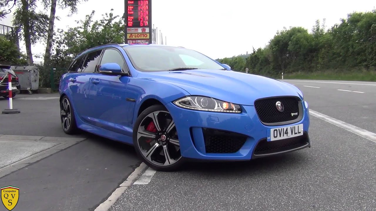 The Famous N&uuml;rburgring Tankstelle: Supercar traffic (1080p HD)