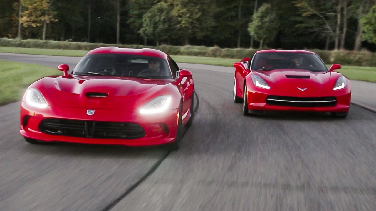 2014 SRT Viper GTS and 2014 Chevrolet Corvette Stingray | AROUND THE BLOCK