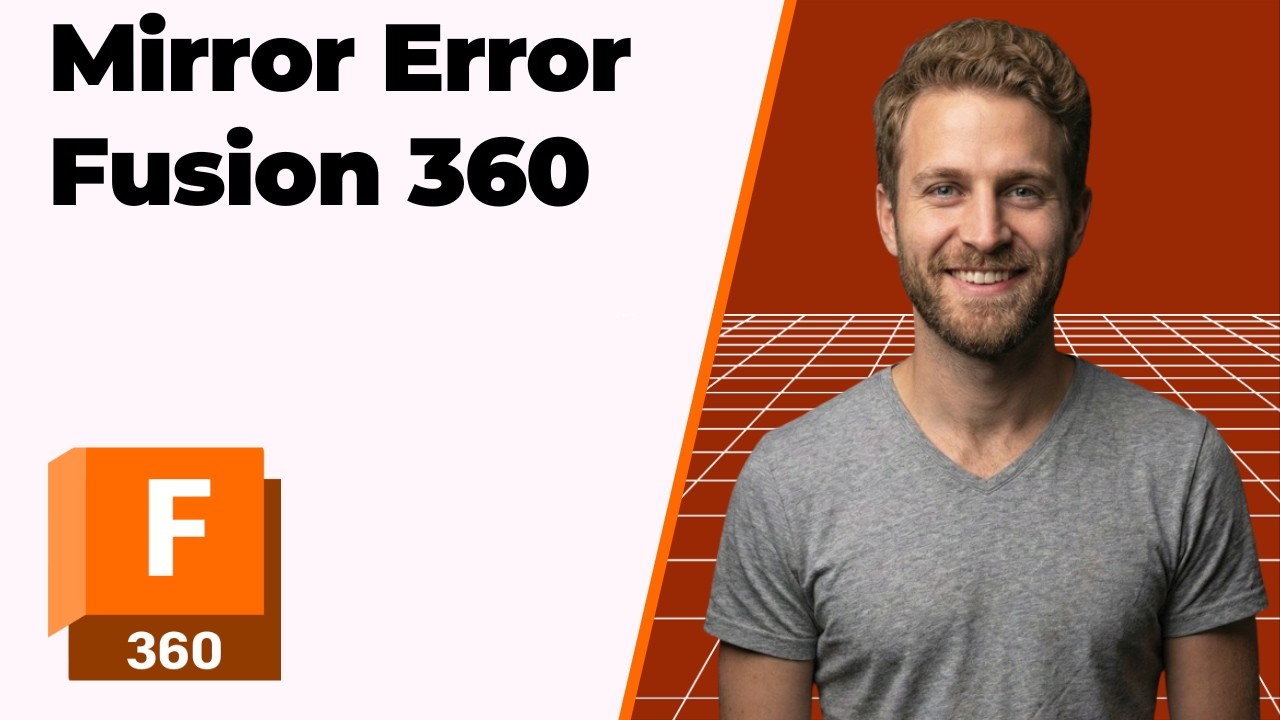 Fusion 360 Mirror Error Fix (2026 Easy Guide)