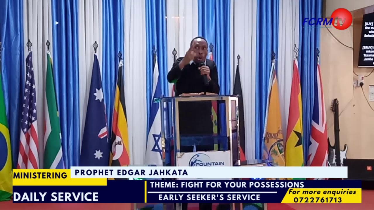 MORNING  SERVICE// THEME: FIGHT FOR YOUR POSSESSIONS// PROPHET EDGAR JAHKATA //  04.02.2026
