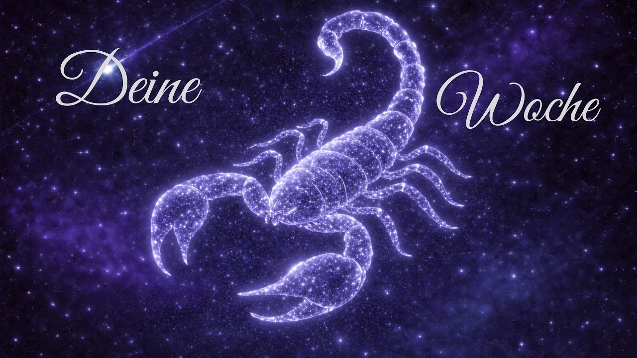♏Sternzeichen Skorpion - du kannst alles erreichen - Wochenbotschaft♏