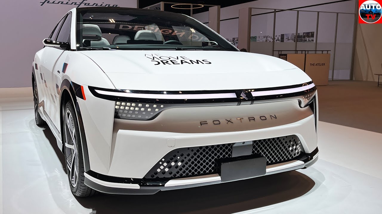 Foxconn x Pininfarina's Electric Car is INSANE! Foxtron Model B Overview
