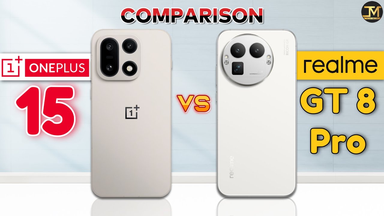 realme GT 8 Pro vs OnePlus 15 : Which Phone is Best❓😯