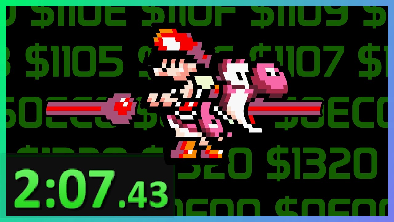 Explicando A Speedrun de Yoshi Island que dura 2 minutos