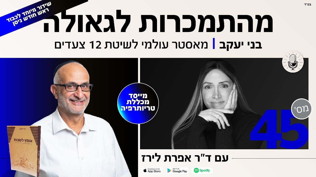 פודקאסט  45: ראיון עם בני יעקב, מומחה בטיפול בהתמכרויות ואלימות במשפחה