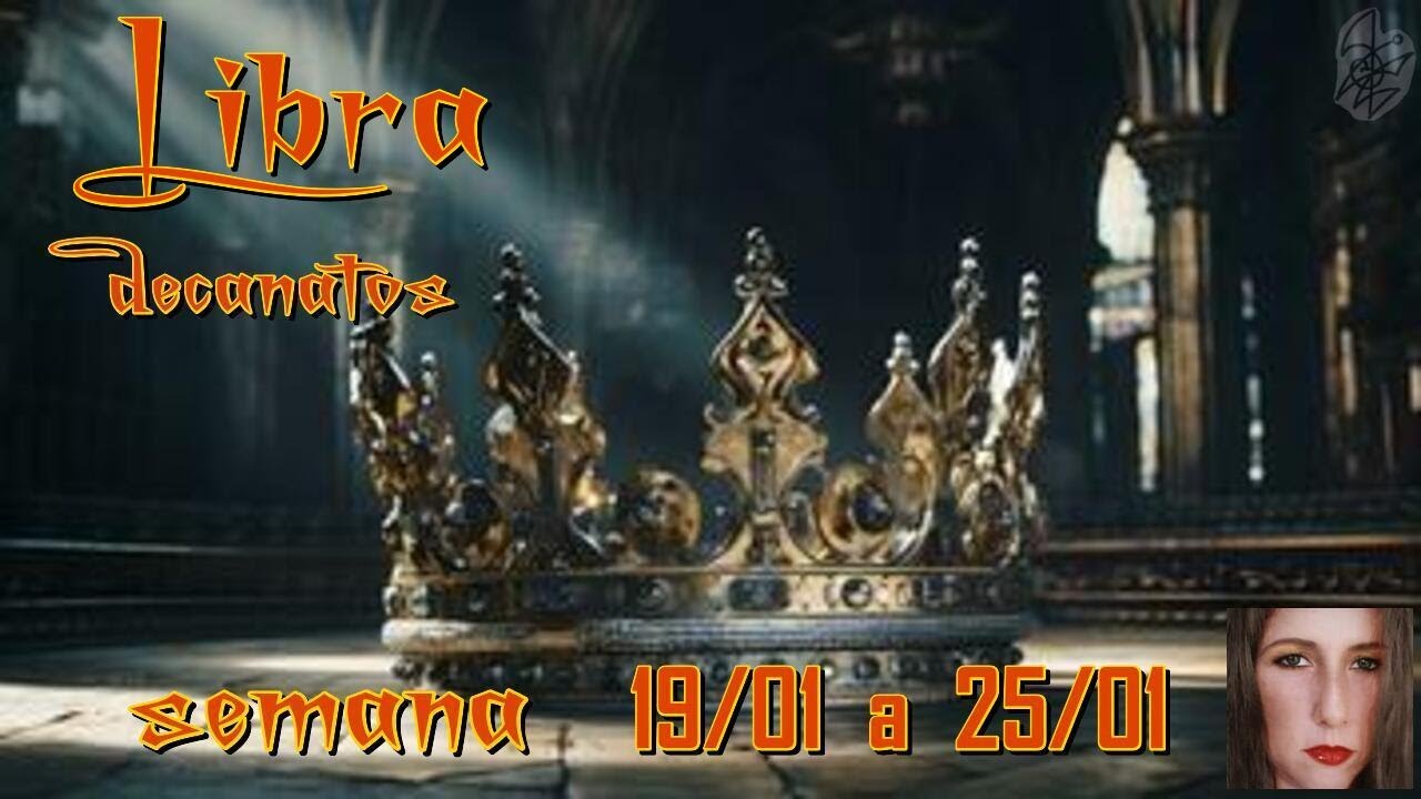 ⚖️♎️ LIBRA - semana 19/01 a 25/01.