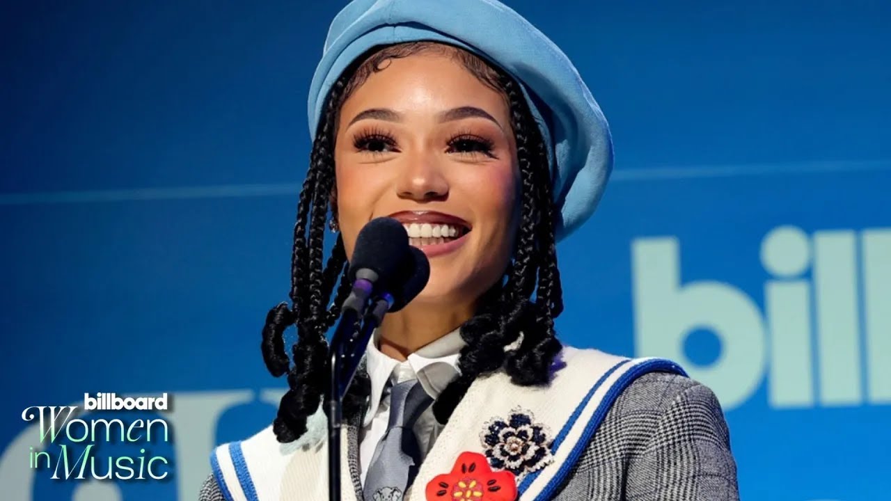 Coi Leray Presents SZA with Woman of the Year Award | Billboard Women In Music Awards 2023