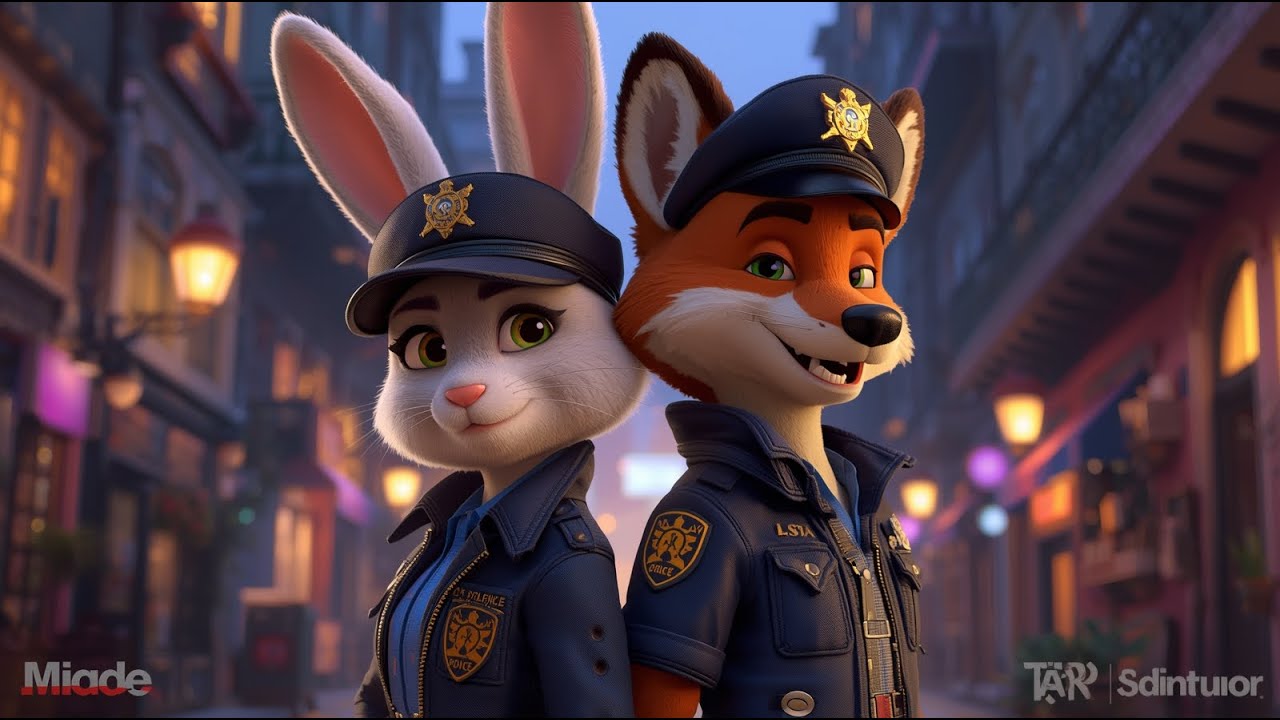 &ldquo;Paw City Adventures 🦊🐰 | The Fox and the Bunny Detective | Zootopia Style Cartoon Movie&rdquo;