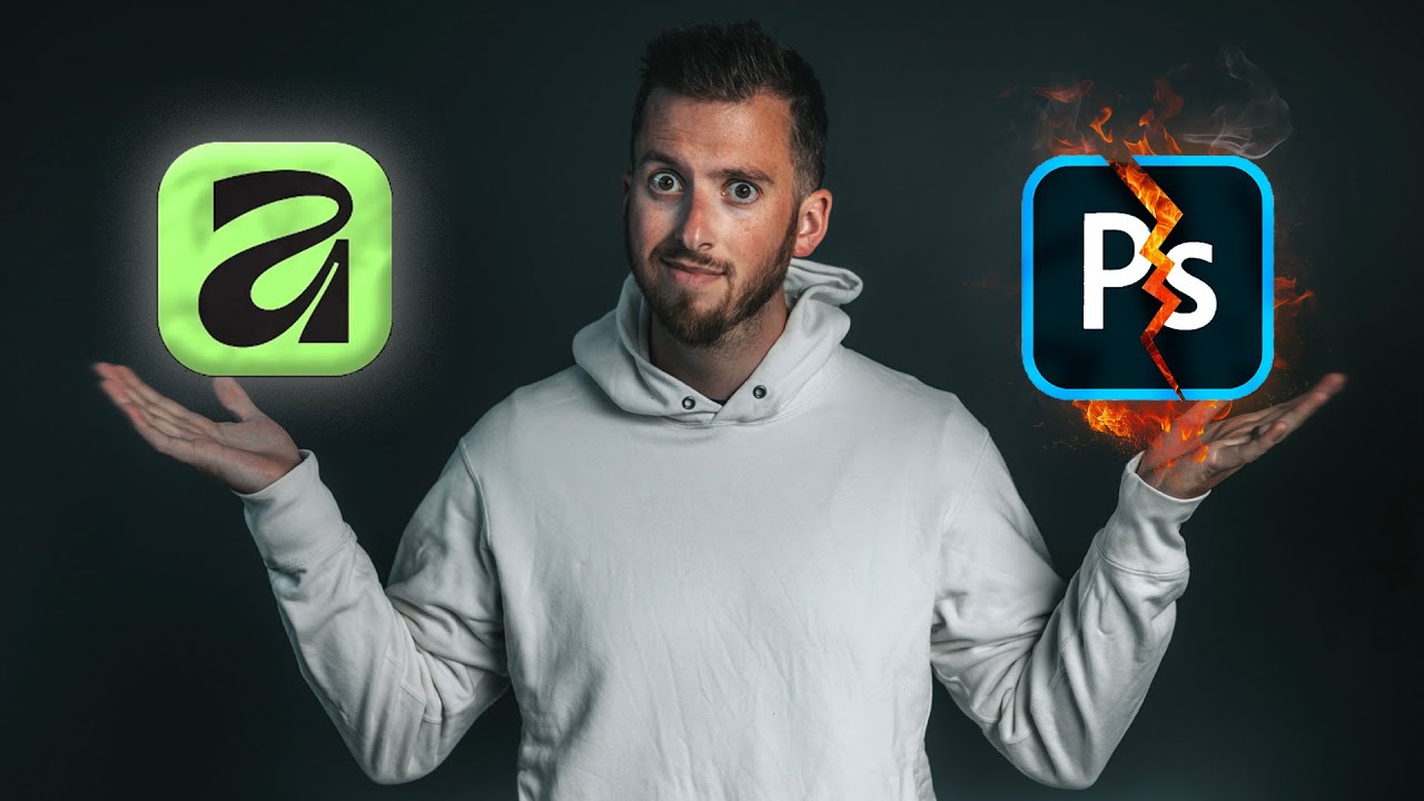 Affinity против Photoshop 2025 | Всё изменилось