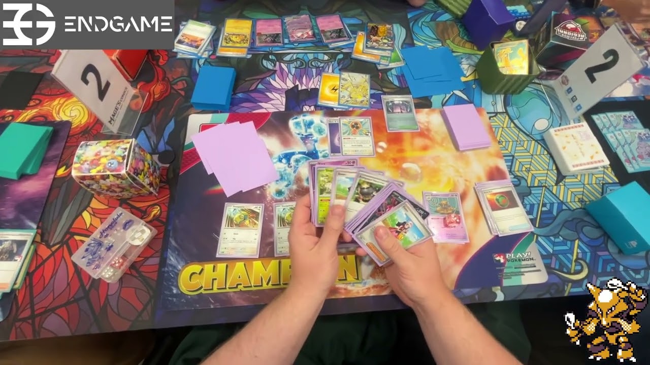 Pokemon TCG Phantasmal Flames POV - Алаказам/Дудунспарс против Мега Кангасхана ex/Joltik