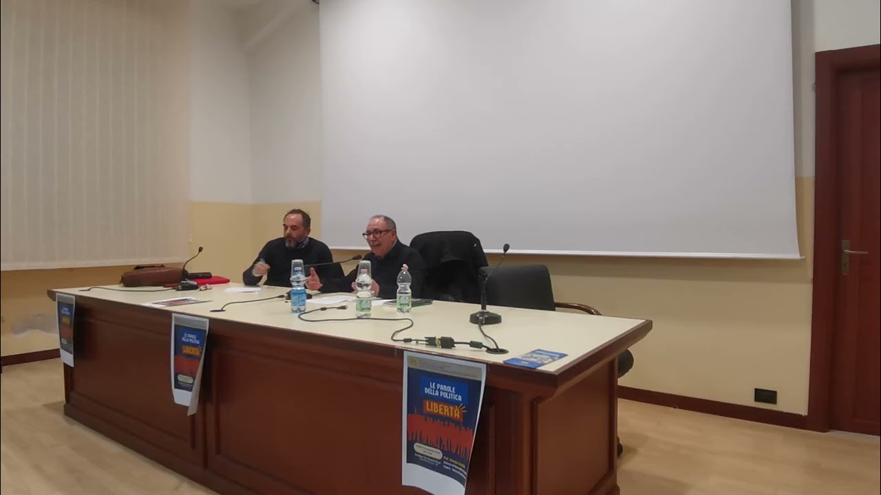 Le parole della politica: “LIBERTÀ” - Prof. Giuseppe Gembillo, Ord.di Storia della Filosofia,, UNIME