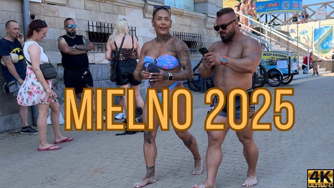 Mielno latem 2025 – spacer po tętniącym życiem kurorcie ☀️🎡