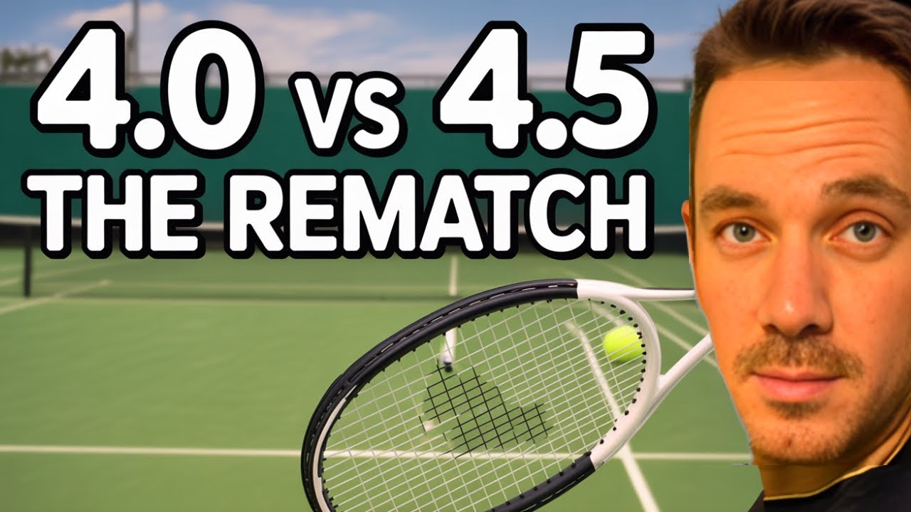 What Happens When 4.0 Faces 4.5 in an EPIC Tennis Match