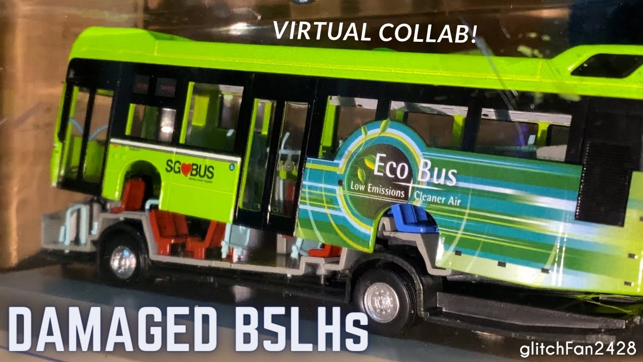 3 2 1 ... Вперёд! Volvo B5LH поврежден при доставке, модель SG❤️BUS Knackstop в масштабе 1/76