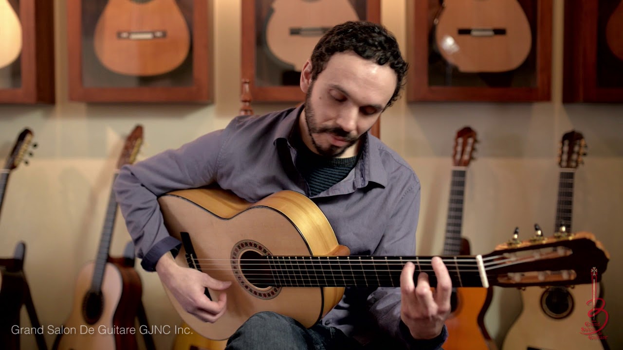 De Cascia Flamenca Primera Guitar, Jodel Poulin Guitarist