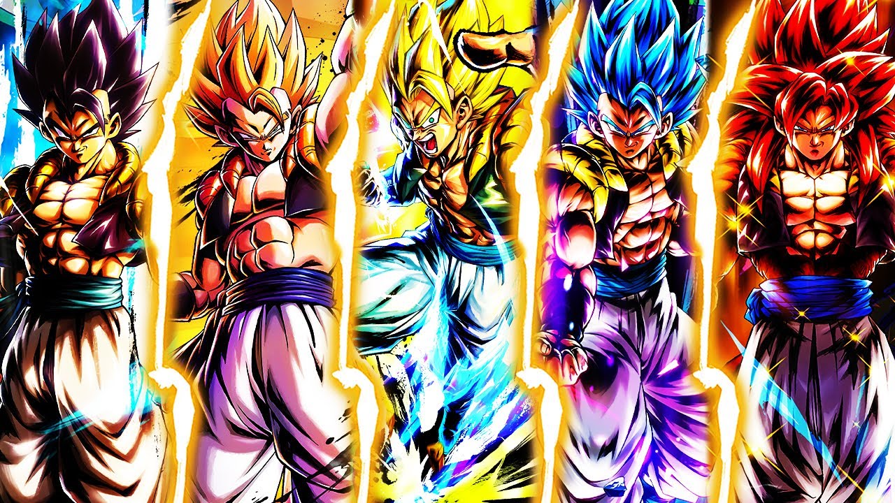 The FULL GOGETA TEAM in Dragon Ball Legends