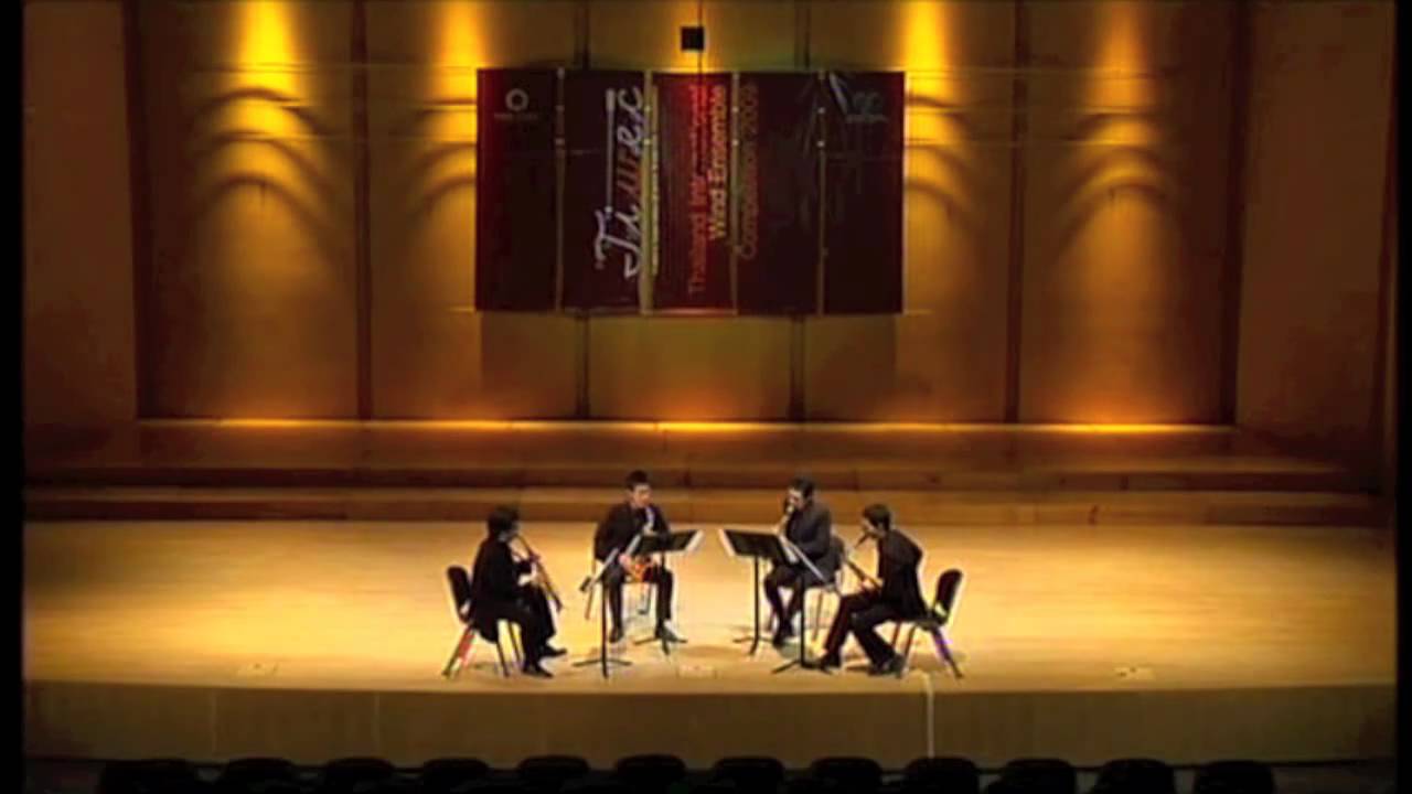 Four for Tango by Astor Piazzolla [Siam Saxophone Quartet] 2009