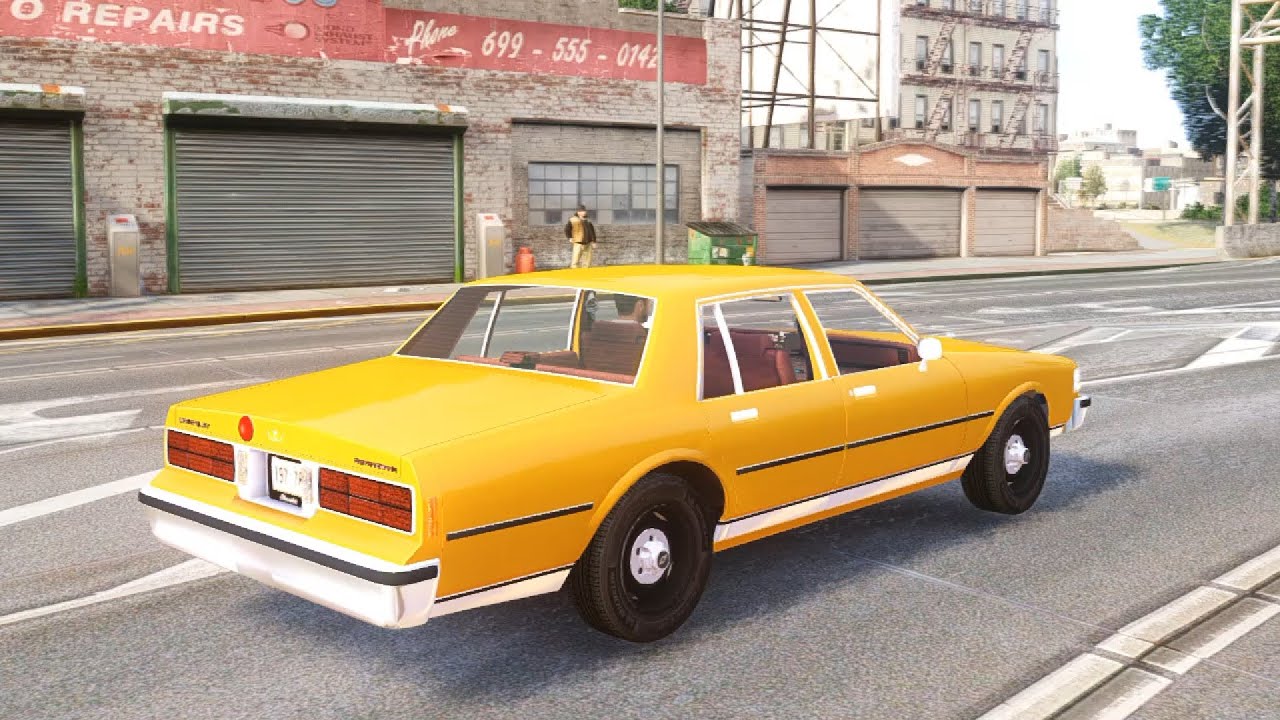 1985 Chevrolet Caprice Roman´s Taxi Cab - GTA IV _REVIEW