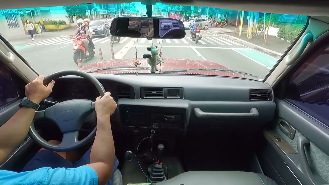 Pov Driving Mandaluyong city to Quezon city Toyota Landcruiser80 Diesel MT.@dandriveyt