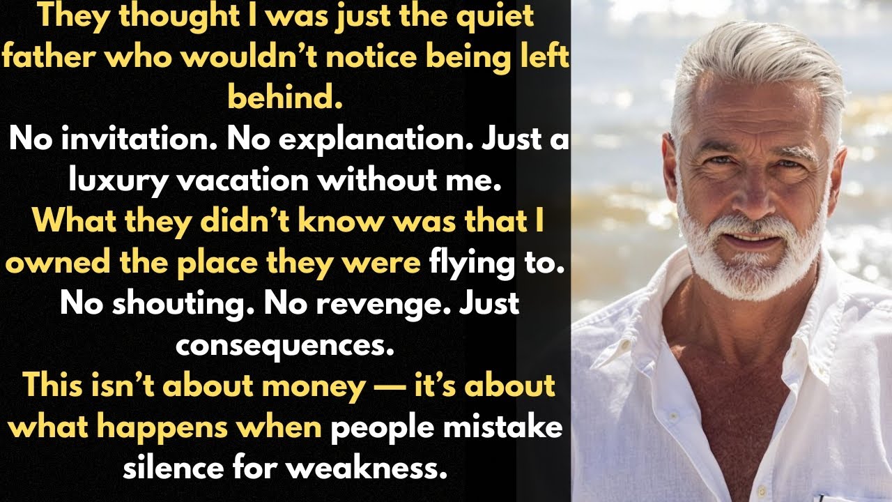 My Daughter Excluded Me From a Luxury Vacation — She Didn’t Know I Owned the Resort