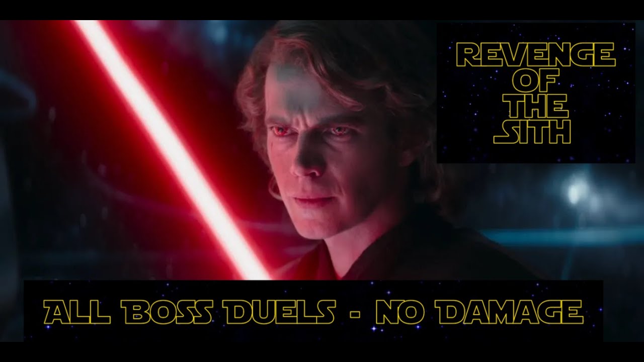 Revenge of the Sith: All Boss Duels (No Damage) (Updated/quicker)