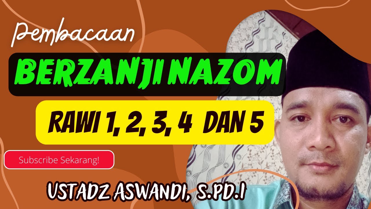 Berzanji Nazom Jambi paling banyak dicari 😄🤭